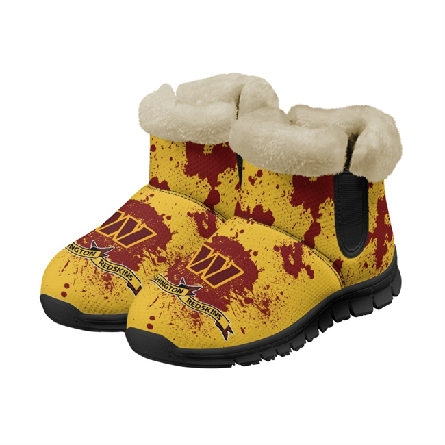 Women's Washington Commanders 2024 Snow Boots/Shoes 003(Pls check description for details)